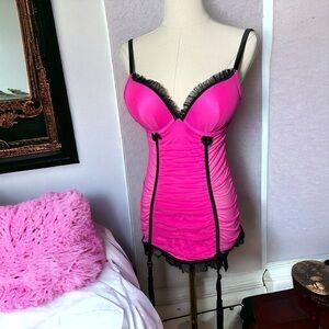 La  Senza vintage coquette slip dress S